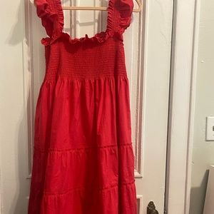 Hill House Home Ellie Nap Dress - Raspberry Red